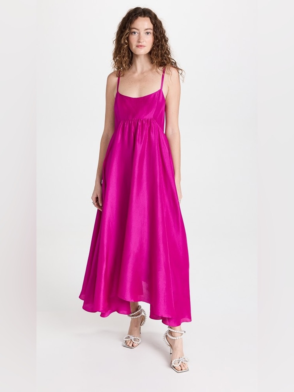 Azeeza Rachel Dress in Neon Yellow